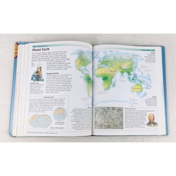 Book -The World of Science - Home Reference 800 Illustrations 04' Edition 248 Pg - Picture 14 of 16